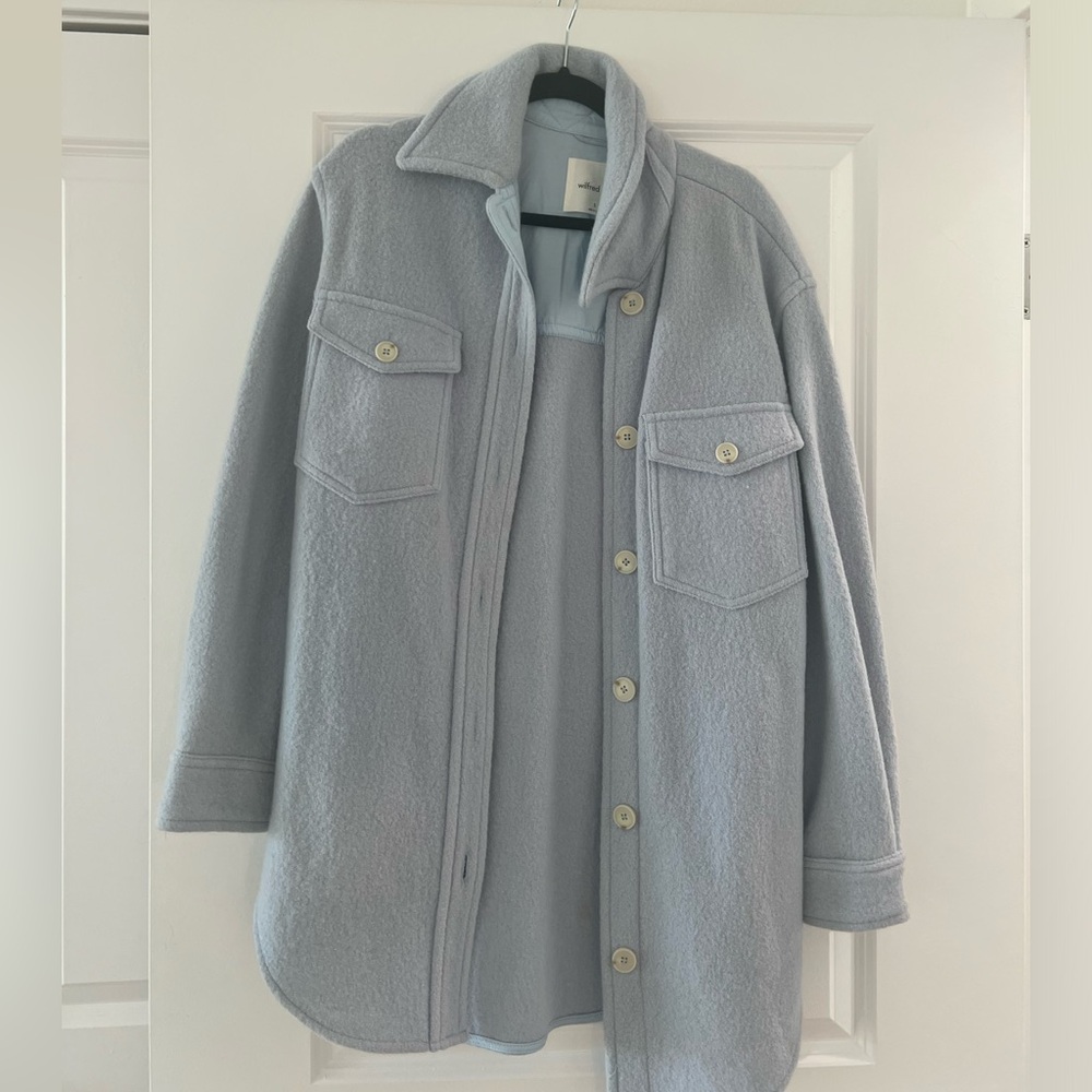 Wilfred Free Merino Wool Shacket- M